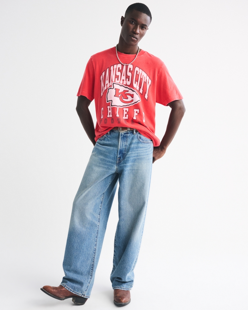 Kansas City Chiefs Vintage-Inspired Graphic Tee