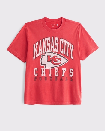 Kansas City Chiefs Vintage-Inspired Graphic Tee