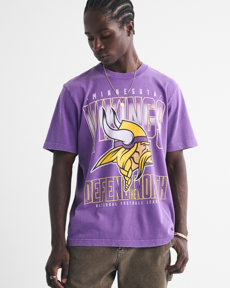 Minnesota Vikings Vintage-Inspired Graphic Tee