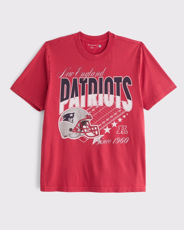 New England Patriots Vintage-Inspired Graphic Tee