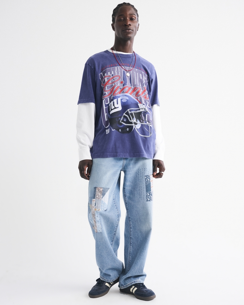 New York Giants Vintage-Inspired Graphic Tee