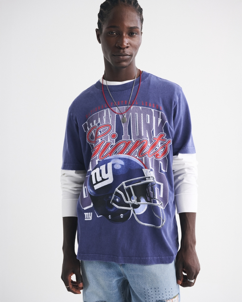 New York Giants Vintage-Inspired Graphic Tee