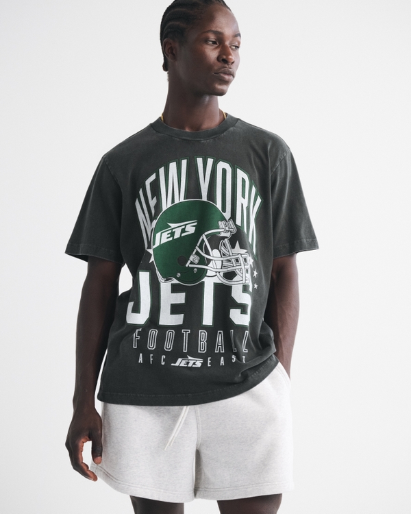 Men's New York Jets Vintage-Inspired Graphic Tee | Men's Tops