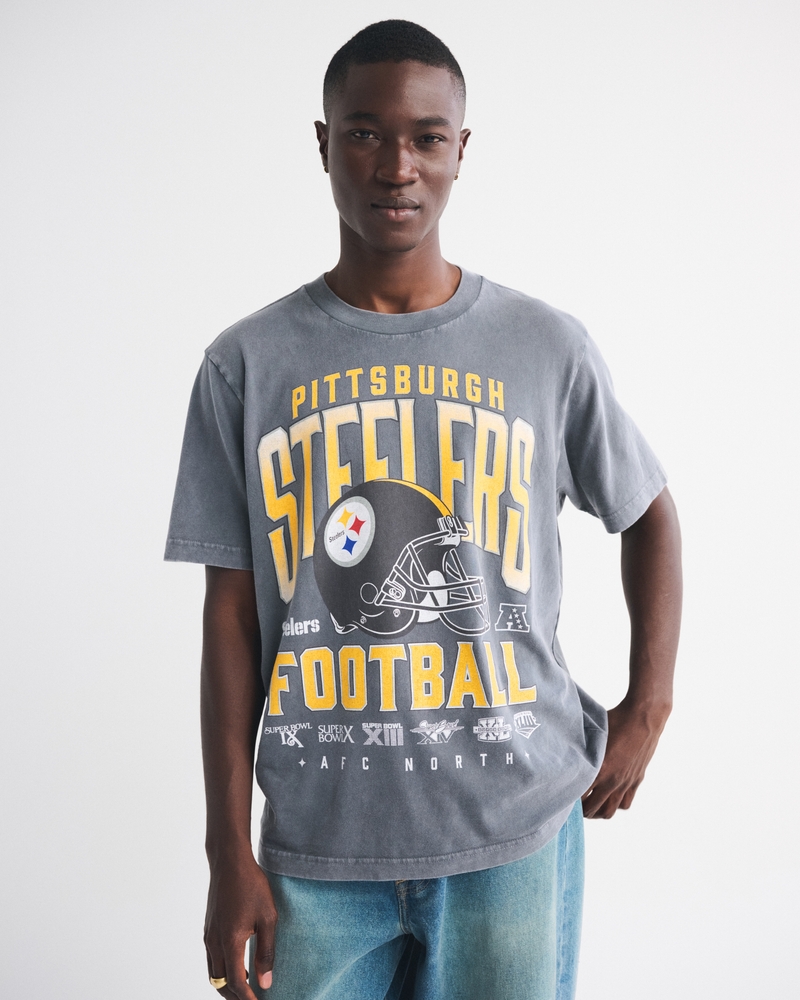 Pittsburgh Steelers Vintage-Inspired Graphic Tee