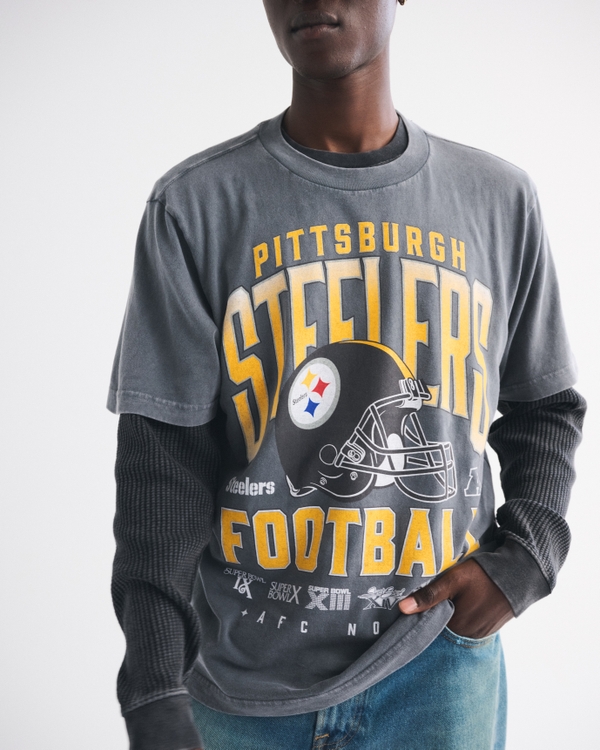 Pittsburgh Steelers Vintage-Inspired Graphic Tee