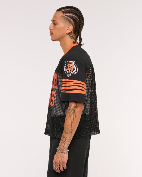 Men's Cincinnati Bengals Mesh Tee | Men's Tops | Abercrombie.com