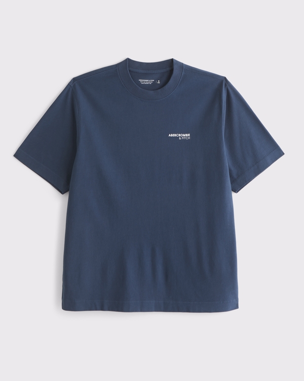 Men's Premium Heavyweight 2.0 Micro-Logo Tee | Men's Tops