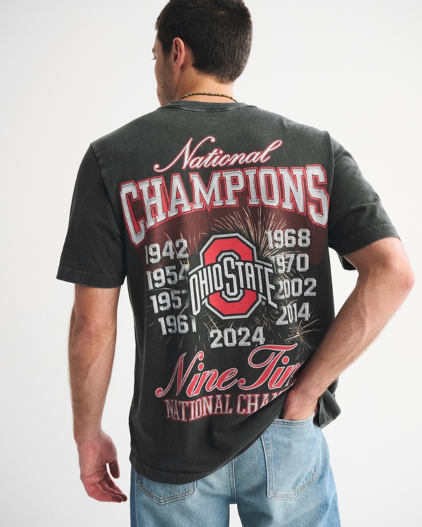 The Ohio State University Vintage-Inspired Graphic Tee