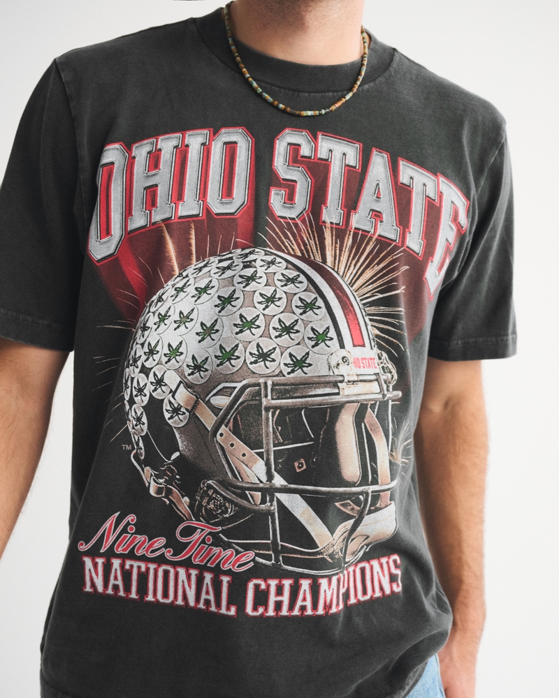 Men's The Ohio State University Vintage-Inspired Graphic Tee