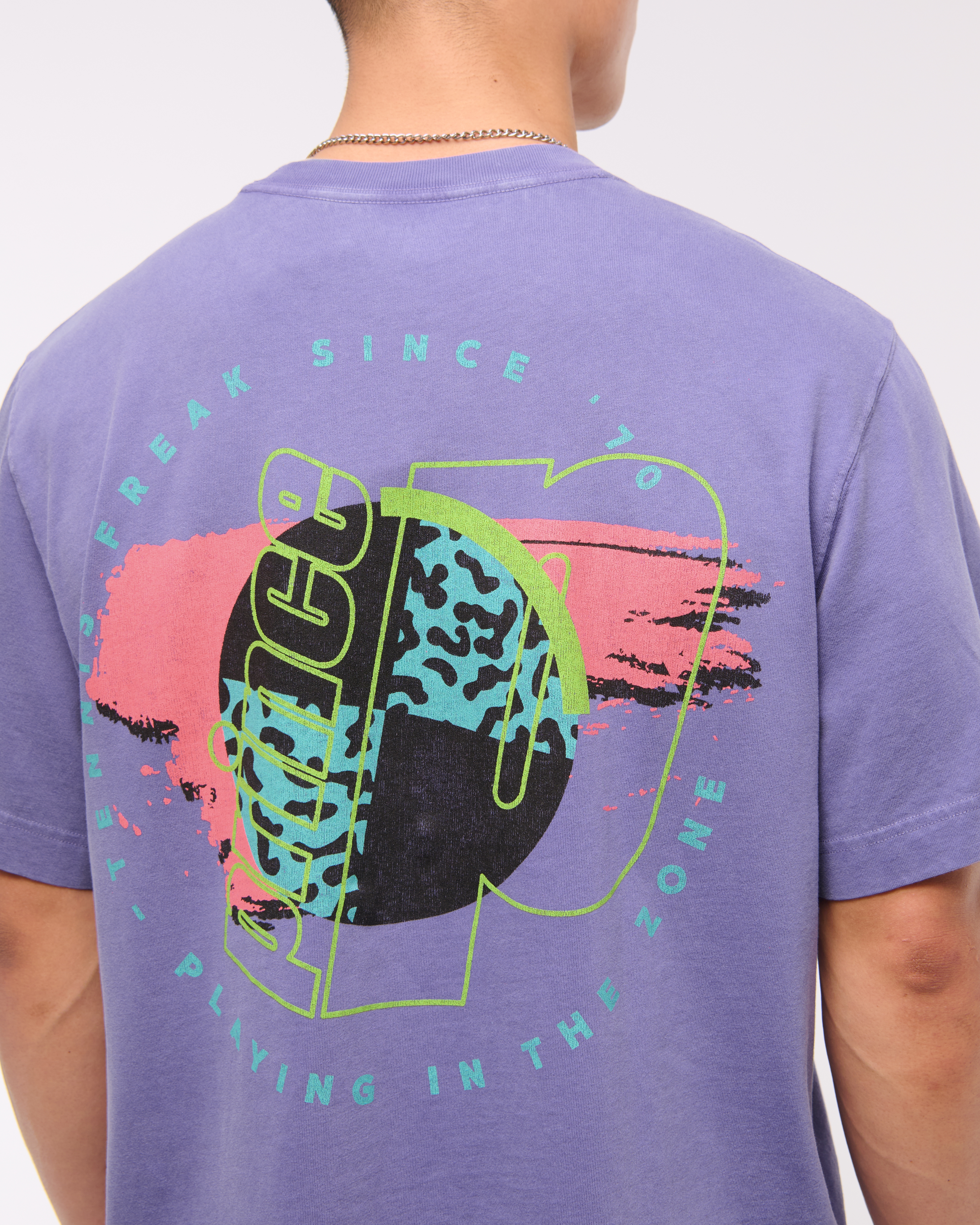 ★Abercrombie & Fitch★プリンス テニス ヴィンテージ風Tシャツ Men's Prince Tennis Vintage-Inspired Cropped Graphic Tee