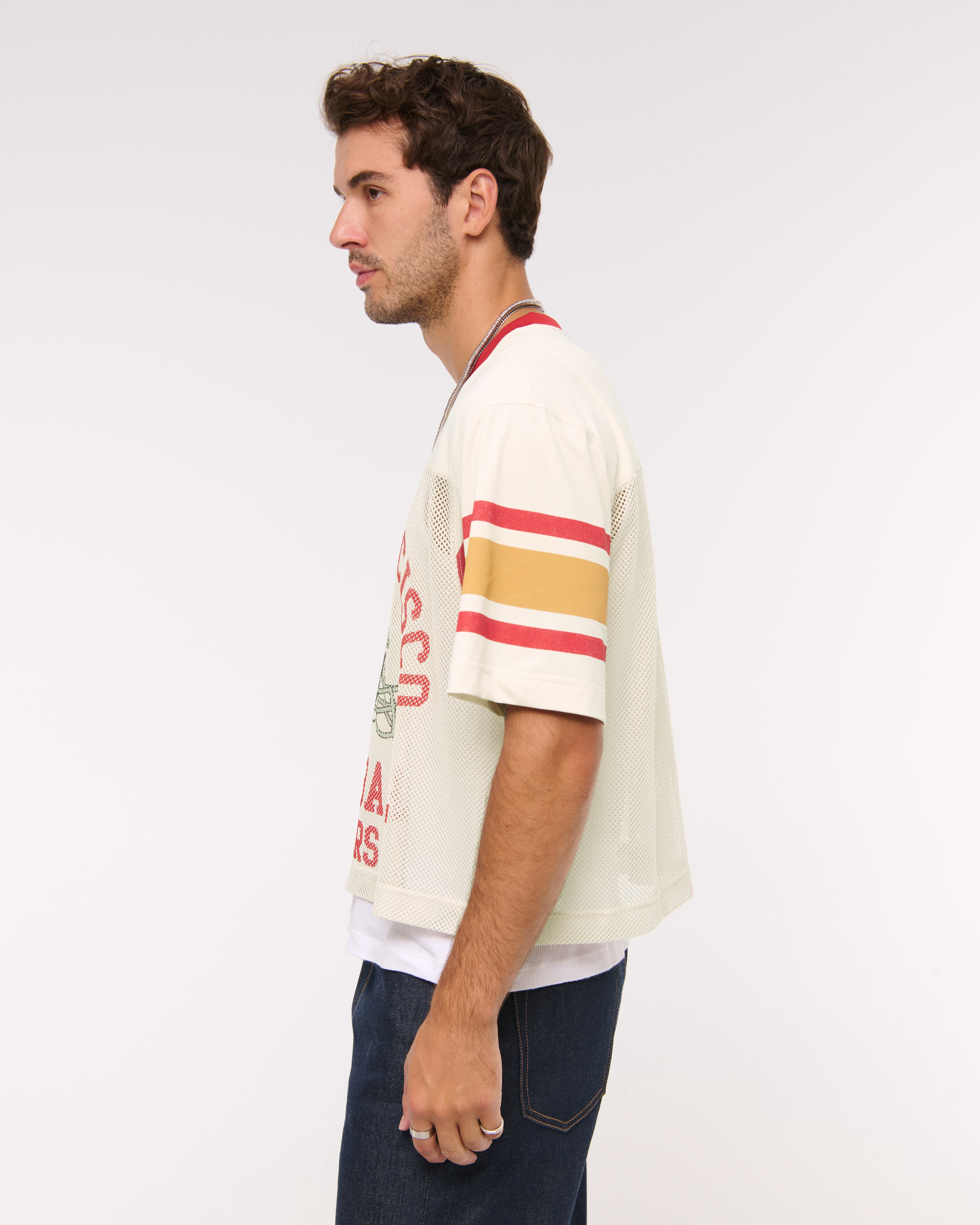 Men's San Francisco 49ers Mesh Tee | Men's Tops