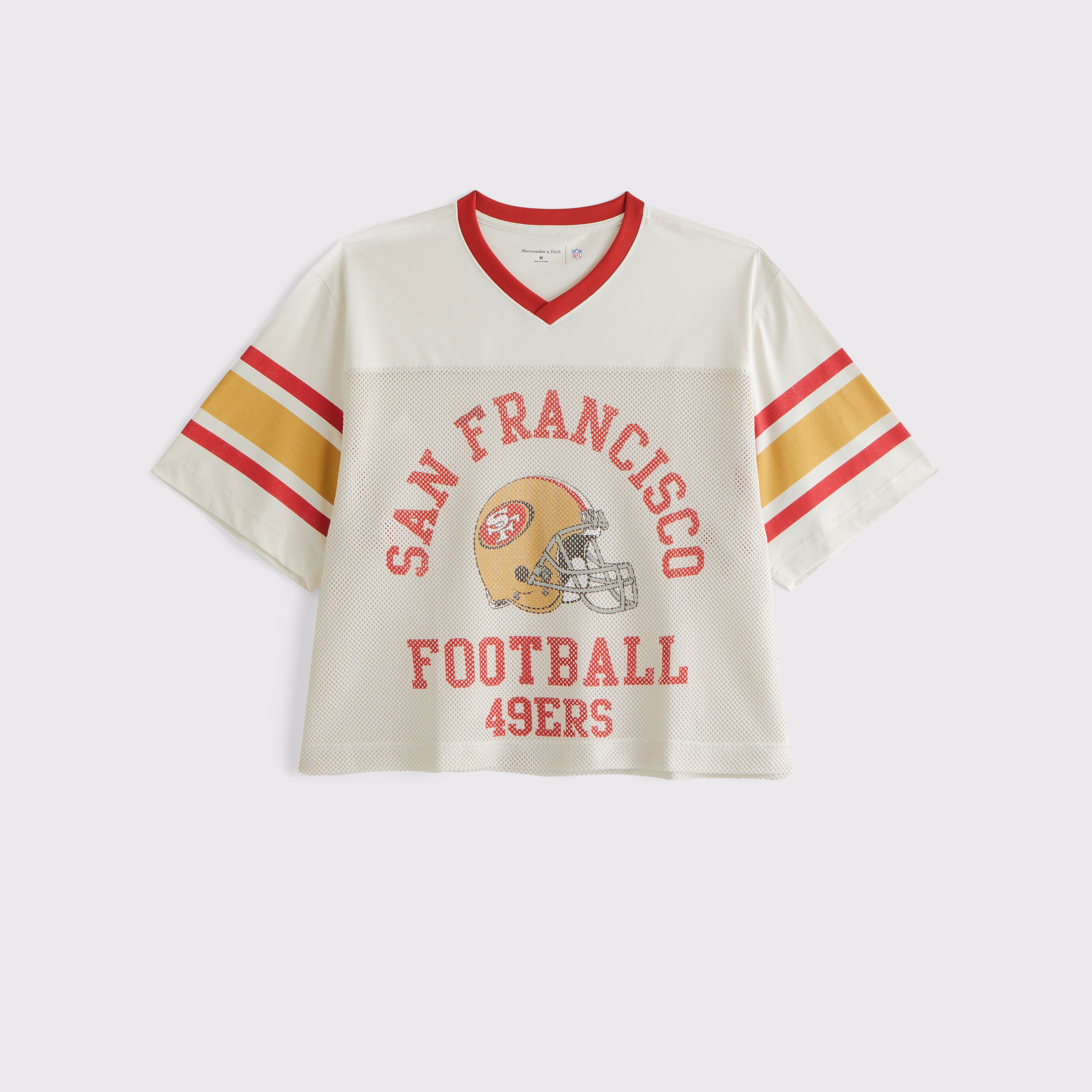 ★Abercrombie & Fitch★サンフランシスコ 49ers スウェット Men's Super Bowl Mesh Tee | Men's Tops | Abercrombie.com