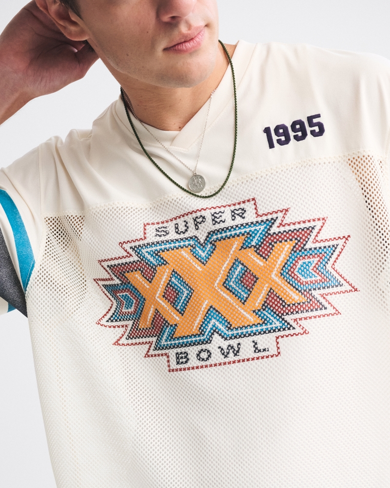 Super Bowl Mesh Tee