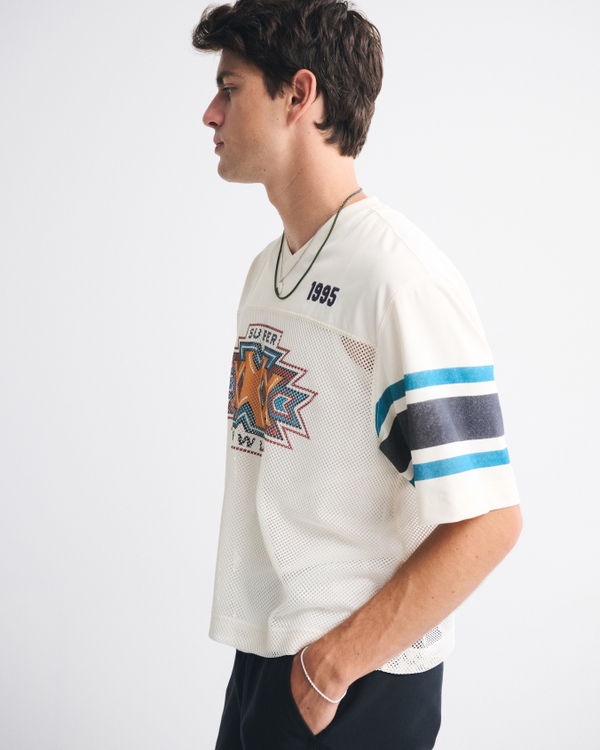 Men's Super Bowl Mesh Tee | Men's Tops | Abercrombie.com