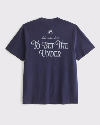 Gambling Graphic Tee from Abercrombie & Fitch - $18.97