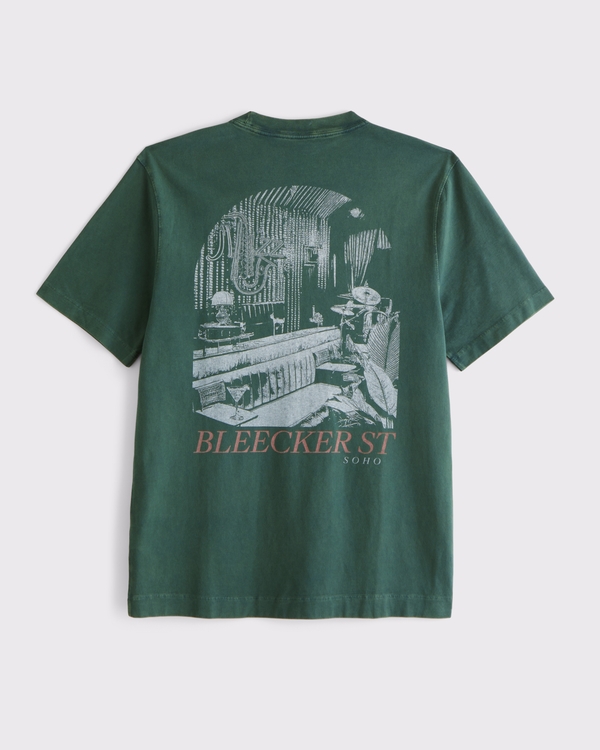 Bar Classic Polished Graphic Tee, Forest view 1