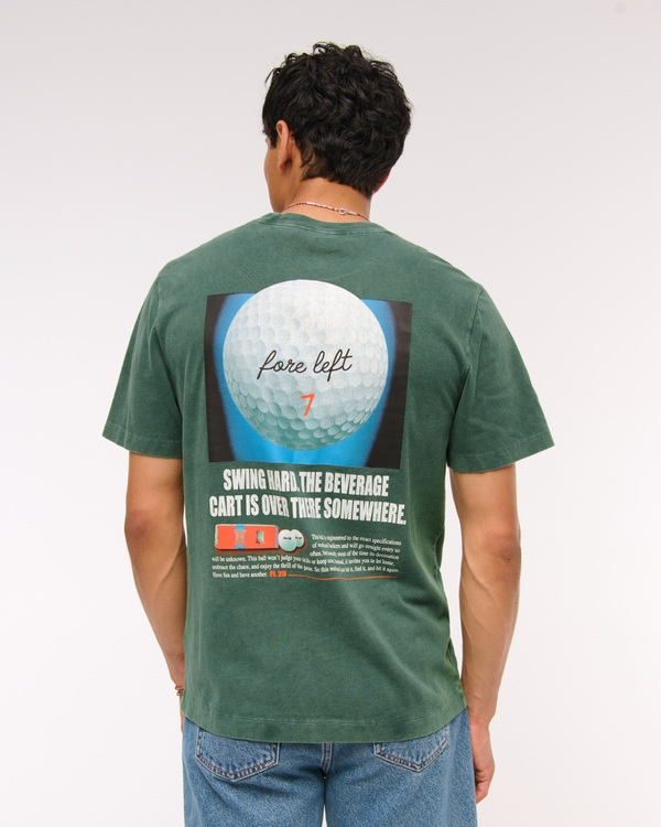 Golf Classic Polished Graphic Tee, Forest view 1