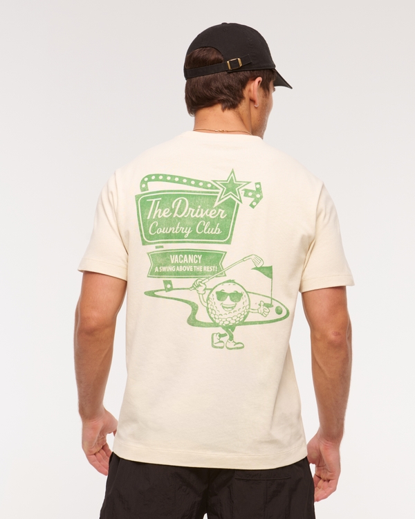 Golf Classic Polished Graphic Tee, Light Beige view 1