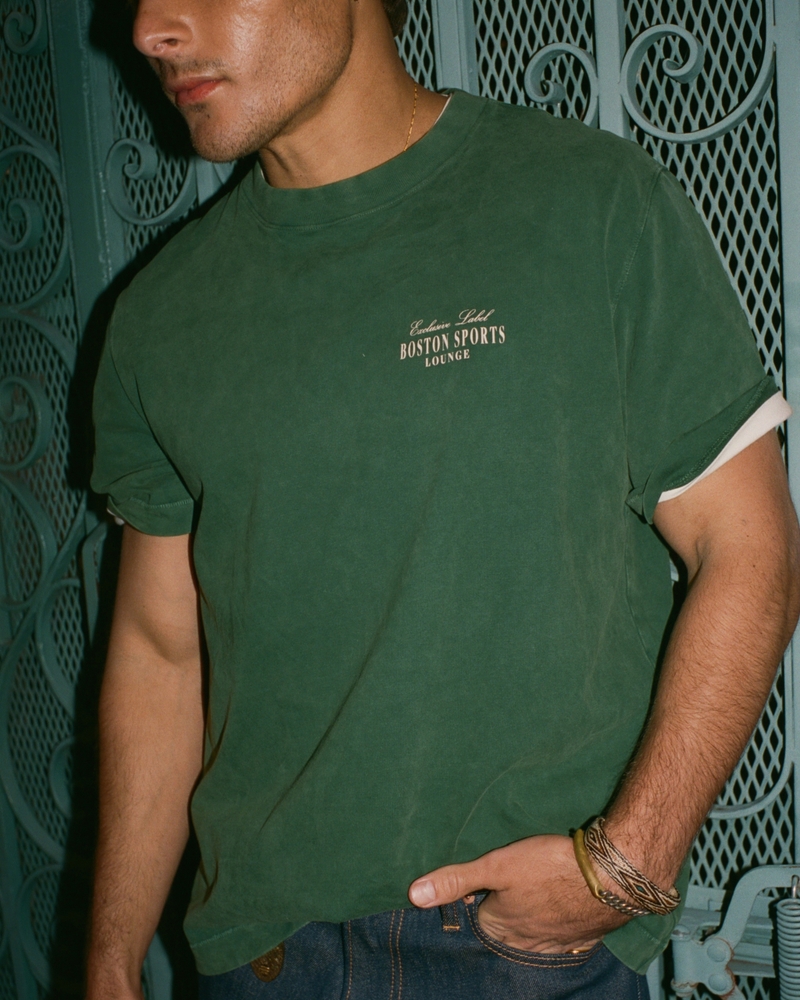 Premium Heavyweight Lounge Graphic Tee