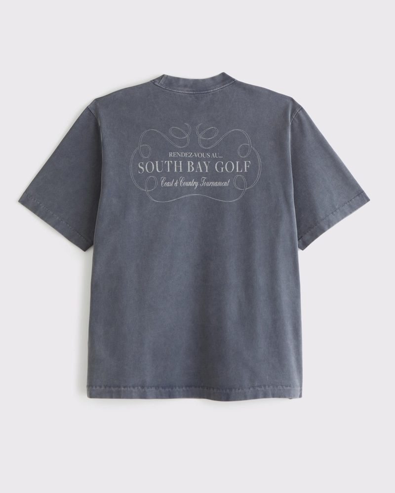 Premium Heavyweight Golf Graphic Tee