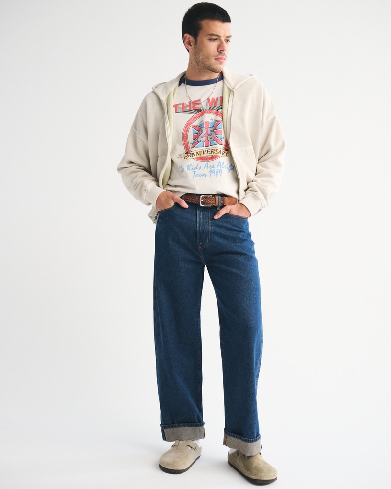 The Who Long-Sleeve Premium Heavyweight Cropped Tee