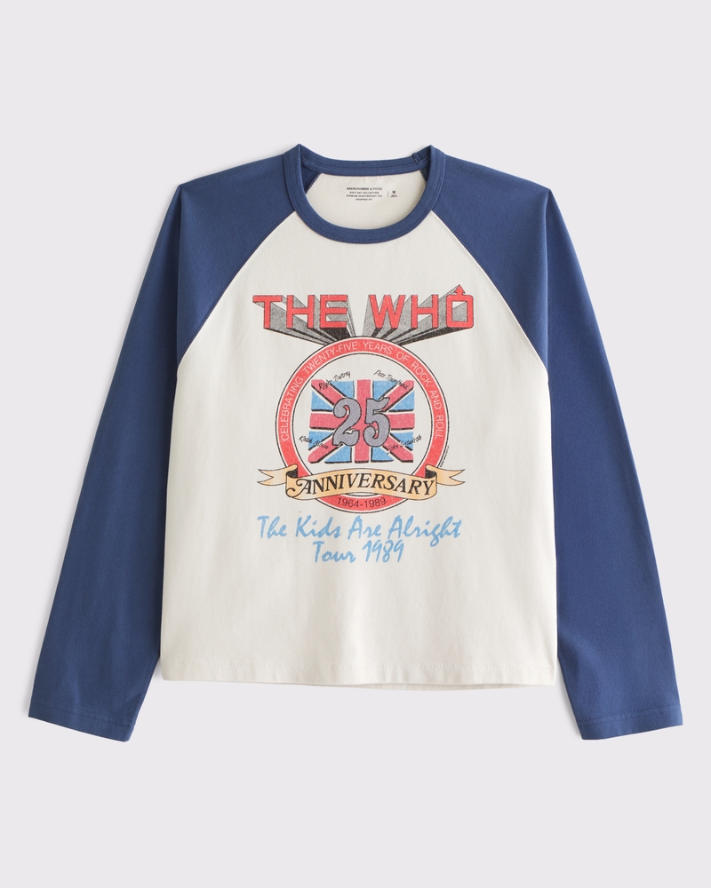 Men's The Who Long-Sleeve Premium Heavyweight Tee | Men's Tops