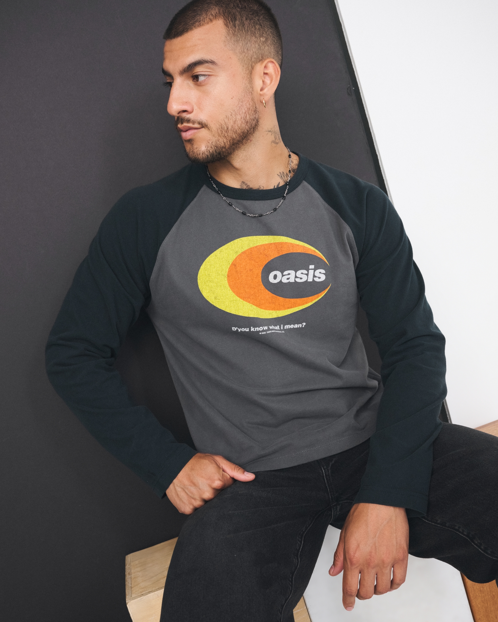 The Who Long-Sleeve Premium Heavyweight Cropped Tee