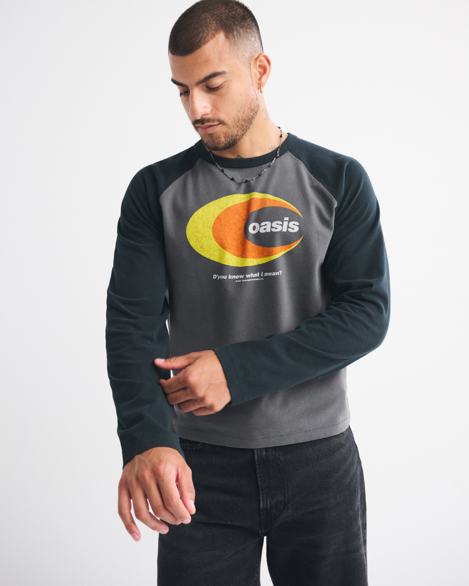 The Who Long-Sleeve Premium Heavyweight Cropped Tee