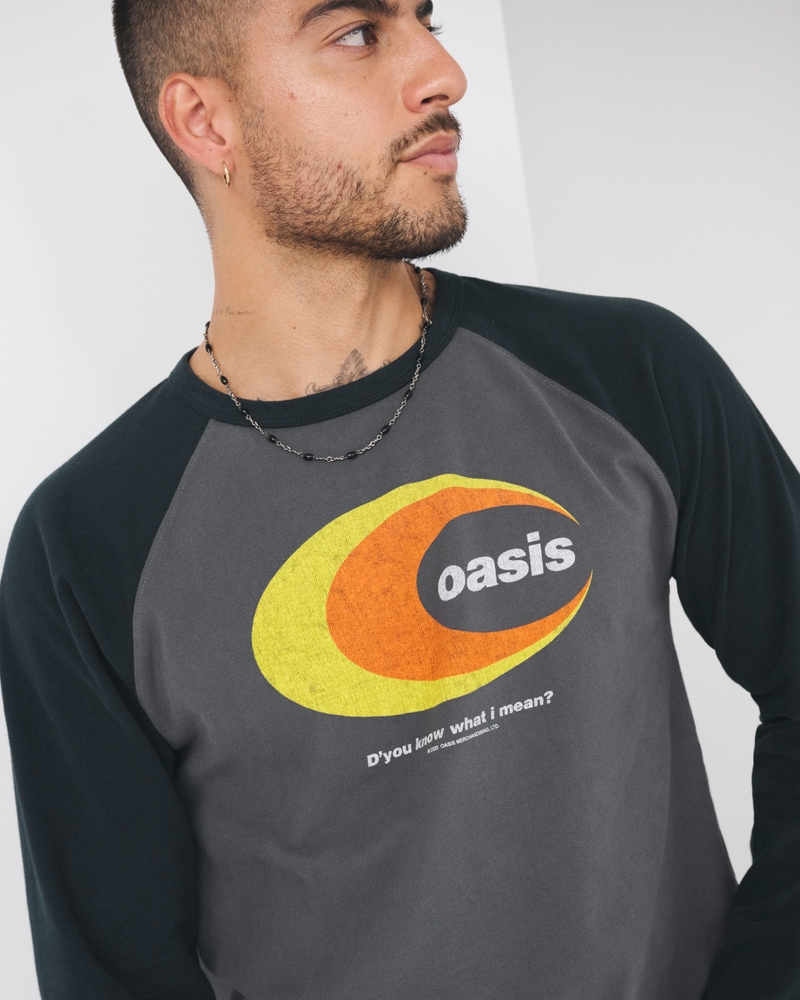 Men's Oasis Long-Sleeve Premium Heavyweight Tee | Men's Clearance