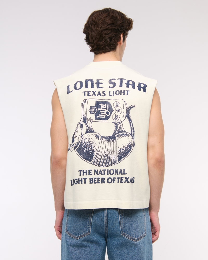 Premium Heavyweight Cropped Lone Star Tank