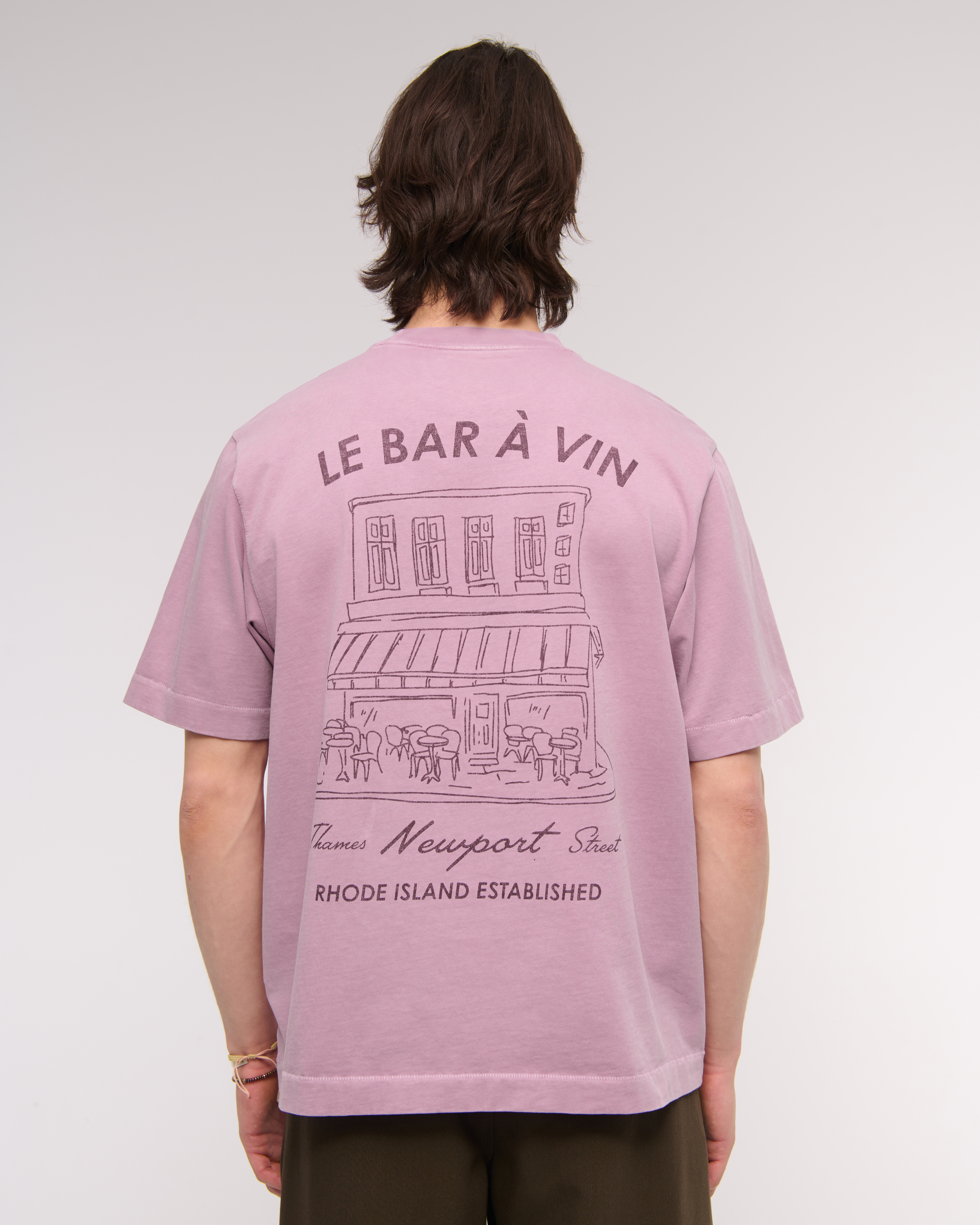 Abercrombie & Fitch★プレミアム 2.0 バーグラフィックTシャツ Men's Premium Heavyweight 2.0 Bar Graphic Tee | Men's