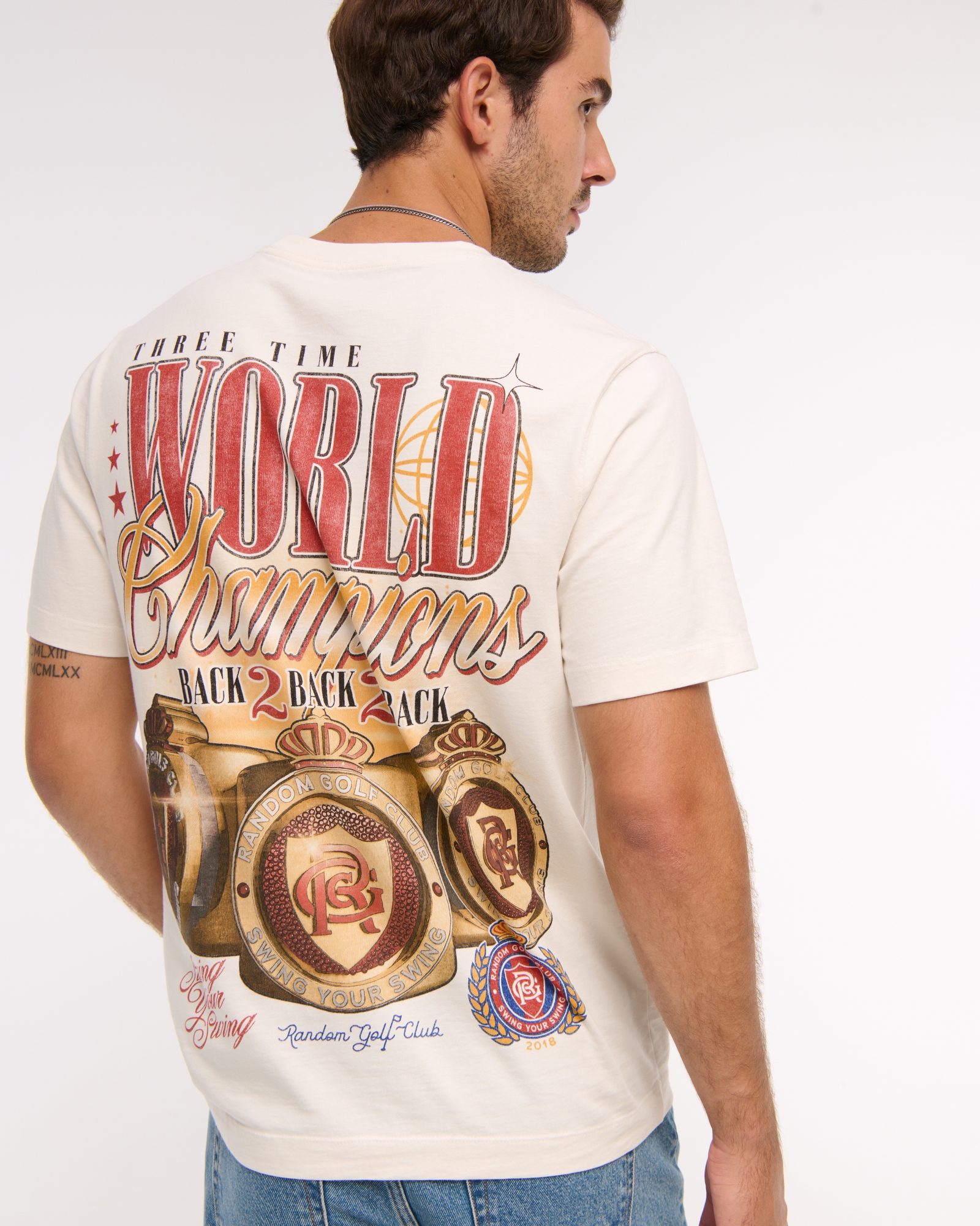 Random Golf Club Graphic Tee