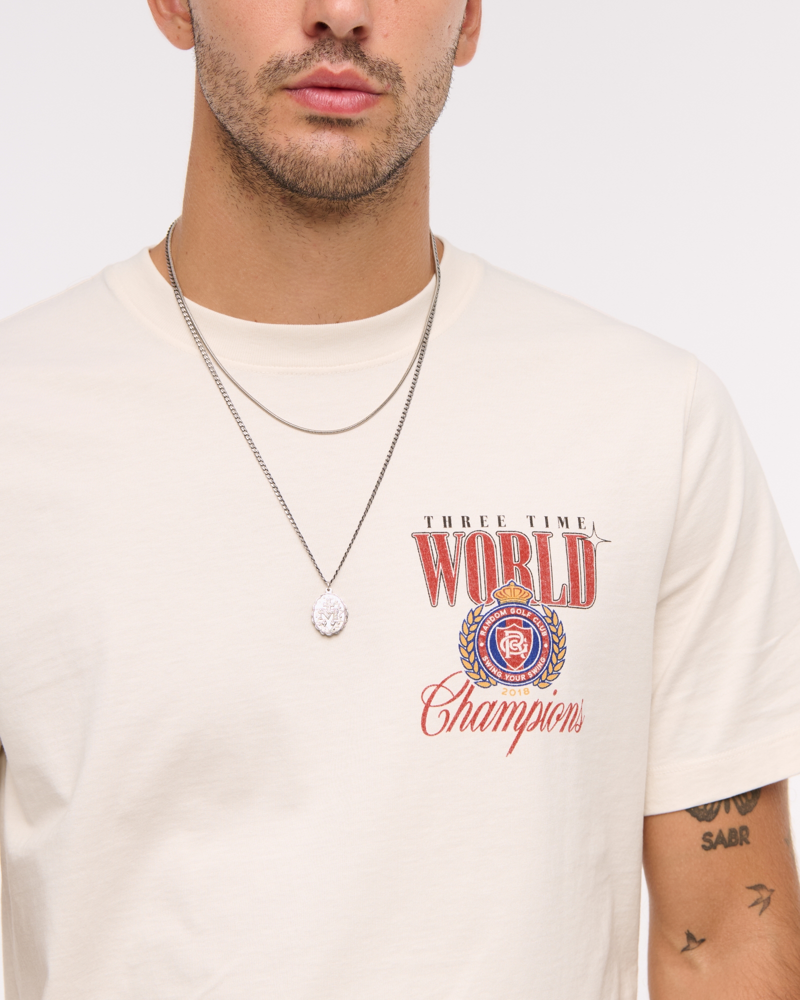 Men's Random Golf Club Graphic Tee | Men's Clearance | Abercrombie.com