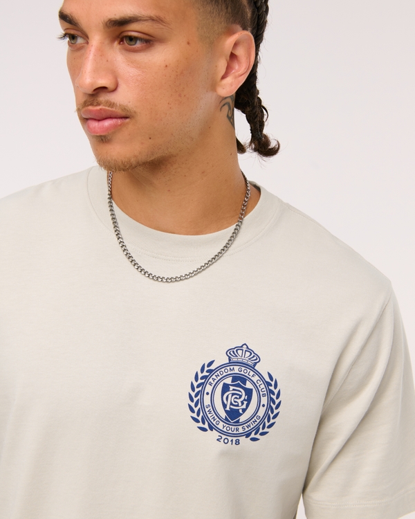 Men's Random Golf Club Graphic Tee | Men's Clearance | Abercrombie.com