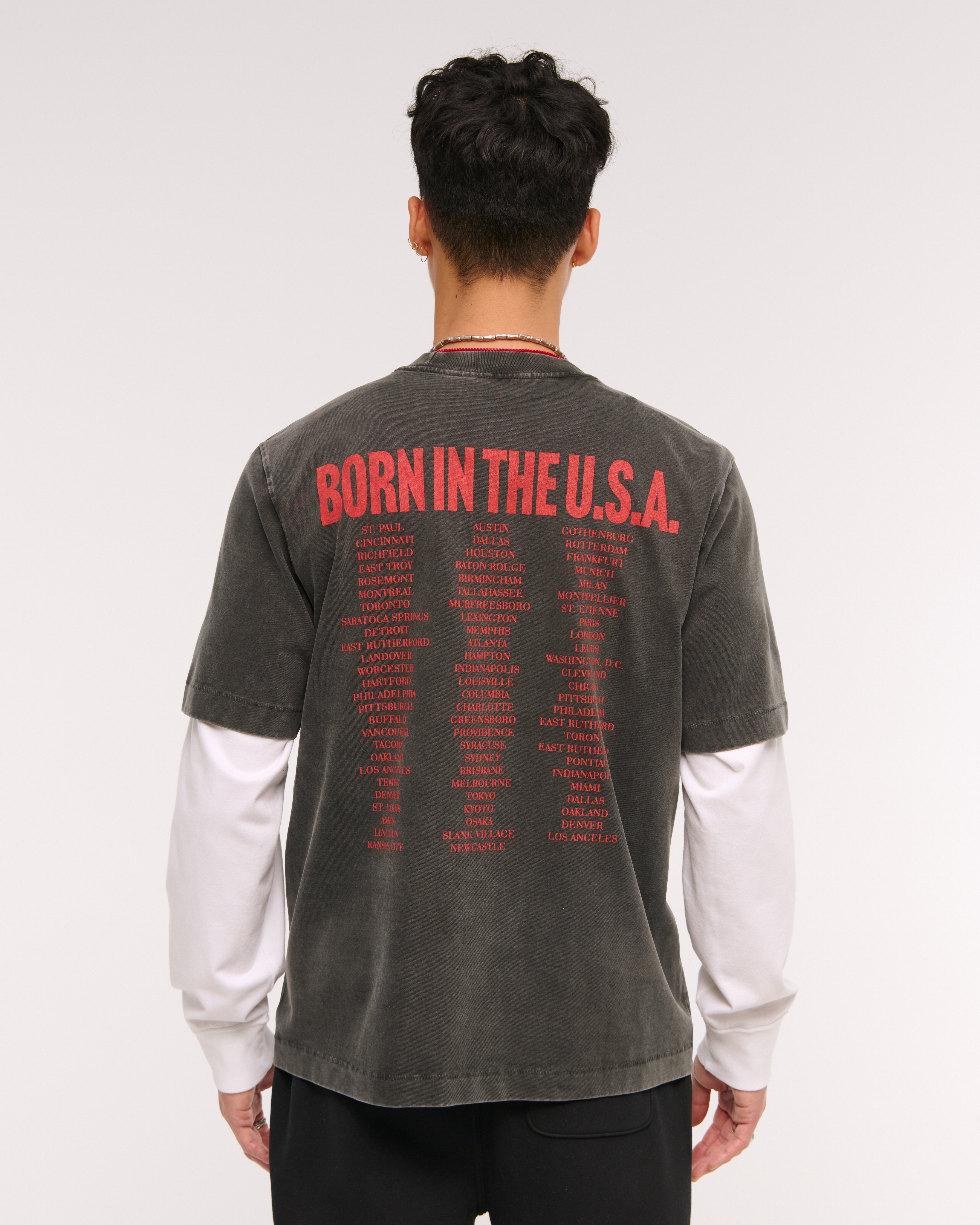 Men's Premium Heavyweight 2.0 Bruce Springsteen Graphic Tee