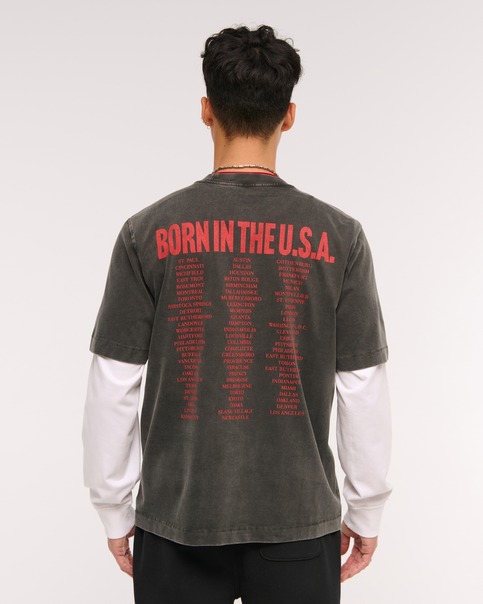 Men's Premium Heavyweight 2.0 Bruce Springsteen Graphic Tee