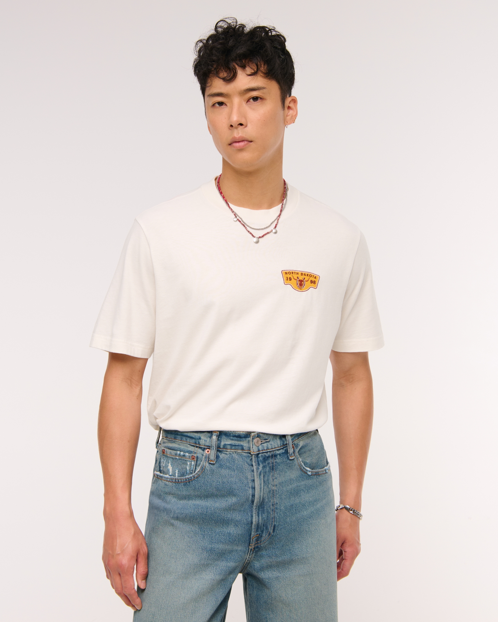 Patches Vintage-Inspired Graphic Tee