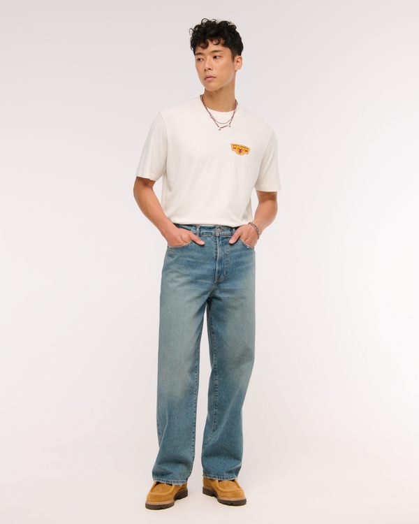 Patches Vintage-Inspired Graphic Tee