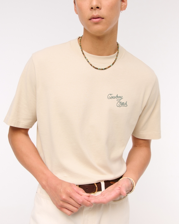 Fishing Vintage-Inspired Graphic Tee