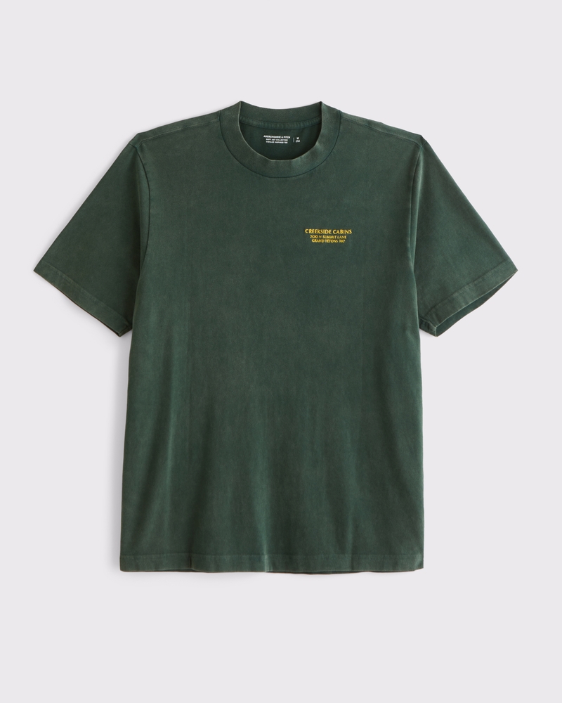 Men's Cabin Vintage-Inspired Graphic Tee | Men's Clearance