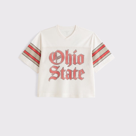 Мужские топы Abercrombie & Fitch The Ohio State University Football Jersey