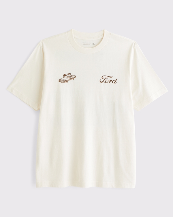 Men's Ford Vintage-Inspired Graphic Tee | Men's Tops | Abercrombie.com
