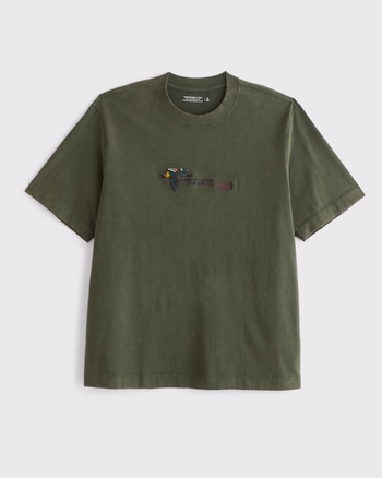 Premium Heavyweight 2.0 Lake Placid Graphic Tee
