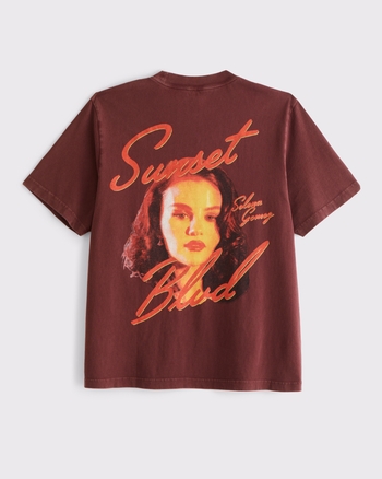 Selena Gomez Vintage-Inspired Graphic Tee