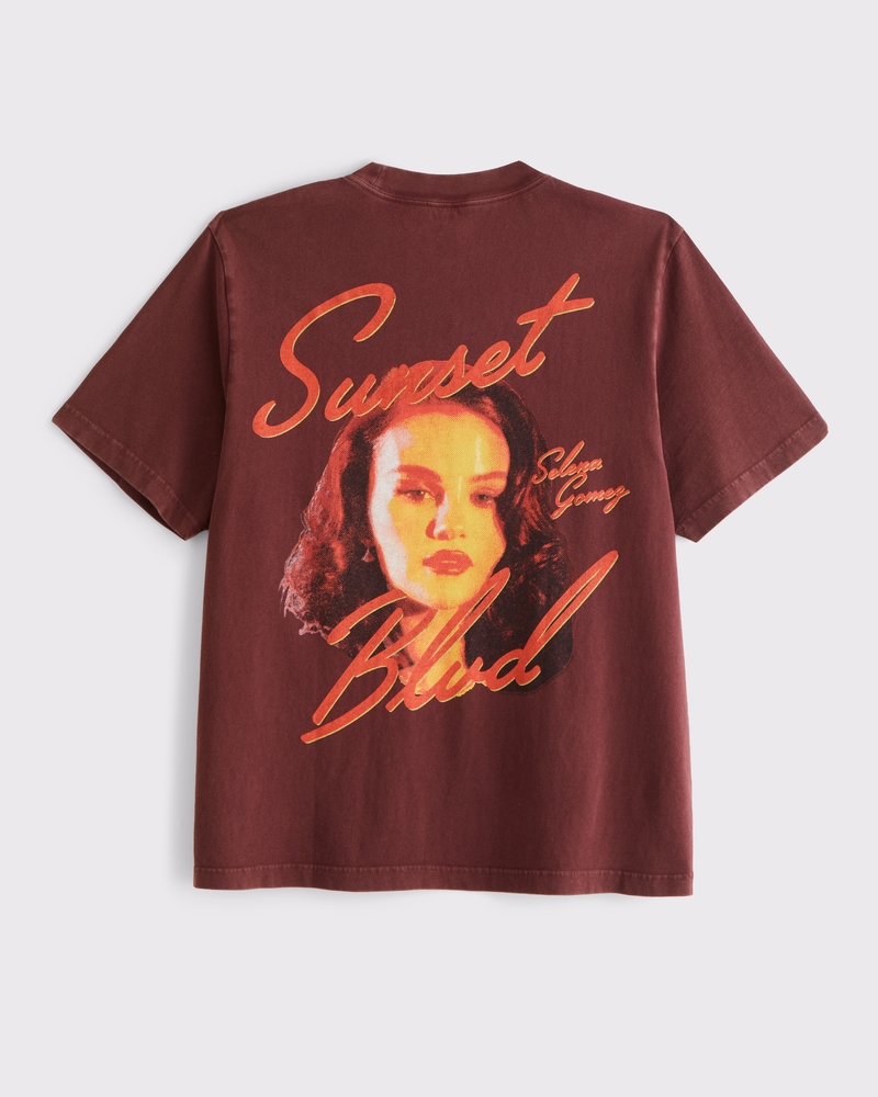 Men's Selena Gomez Vintage-Inspired Graphic Tee Men's Tops