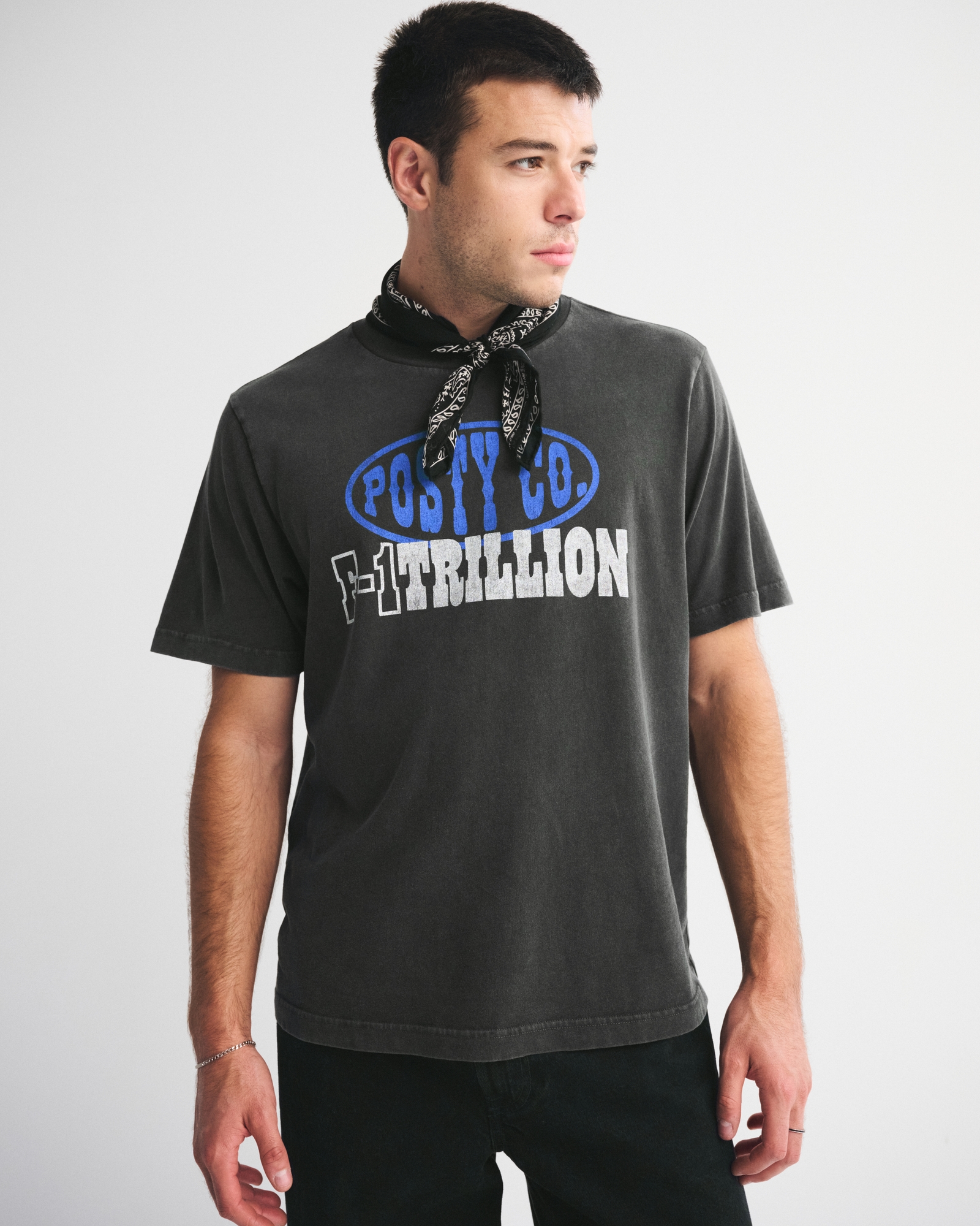 Men's Post Malone Vintage-Inspired Graphic Tee | Men's Clearance
