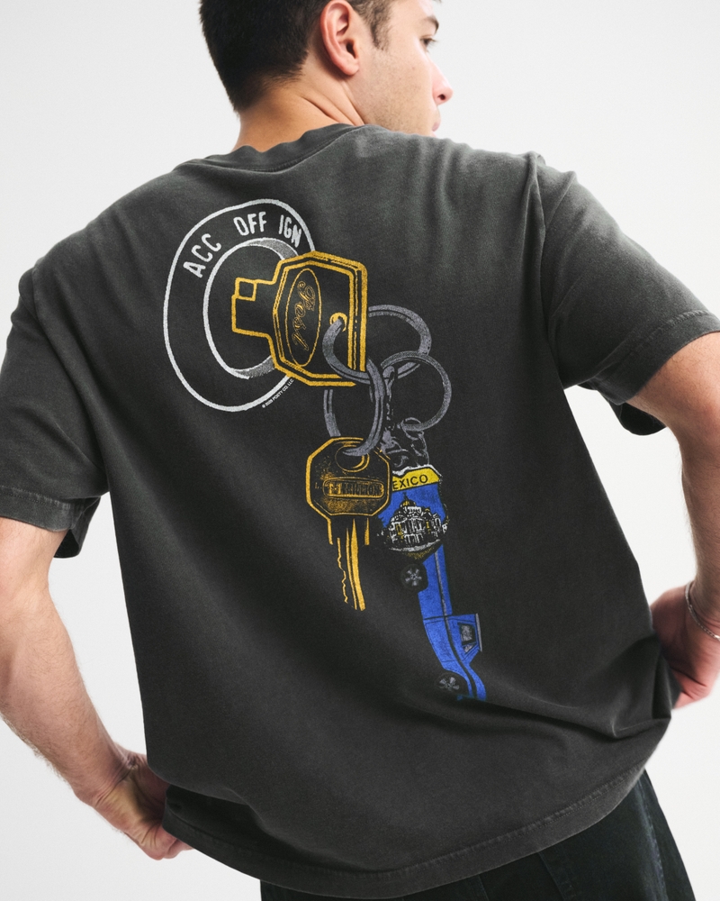 Men's Post Malone Vintage-Inspired Graphic Tee | Men's Tops