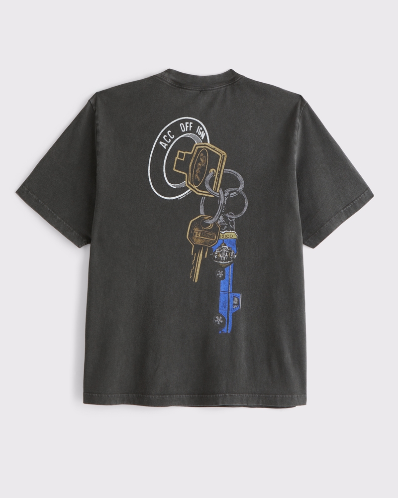 Men's Post Malone Vintage-Inspired Graphic Tee | Men's Clearance