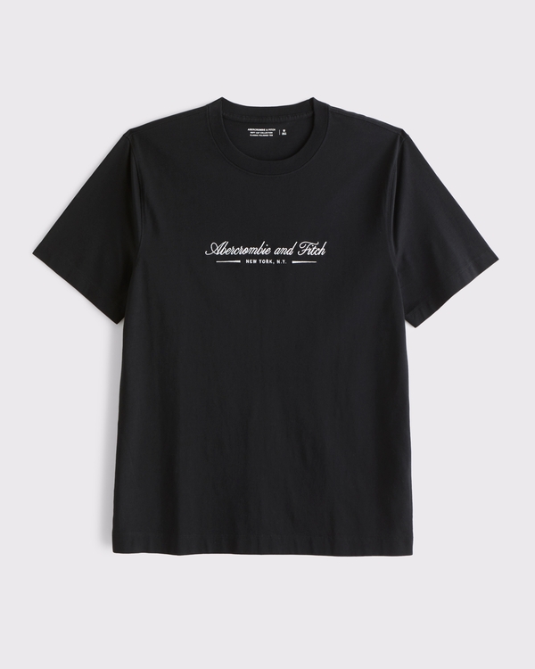 Classic Polished Logo Tee, Black view 1