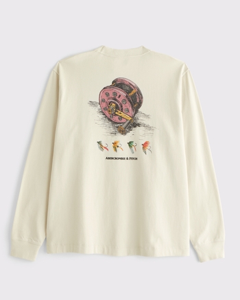 Long-Sleeve Premium Heavyweight 2.0 Graphic Logo Tee